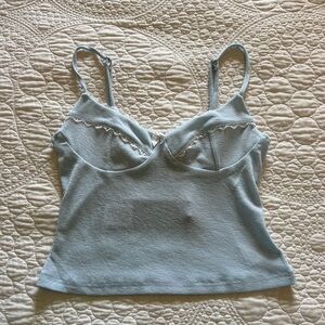 WHITEFOX Boutique Blue Tank Top